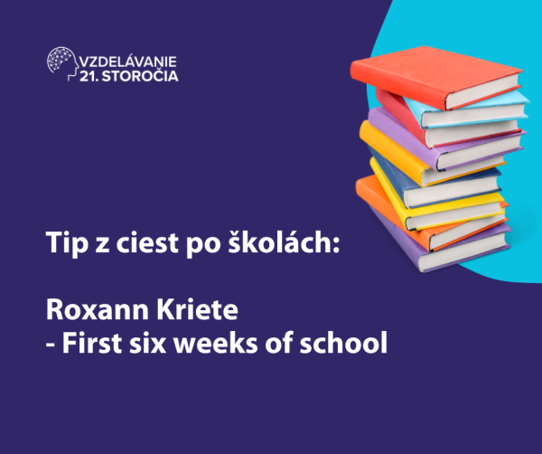 bonusový tip s názvom knihy: first six weeks of school